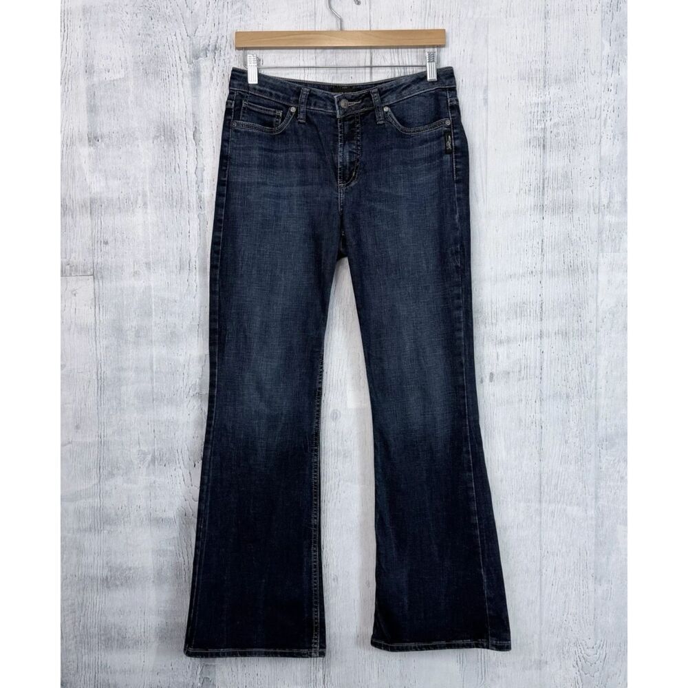 Silver Jeans Mazy Bootcut Mid Rise Stretch Denim Women's Fit 29x31